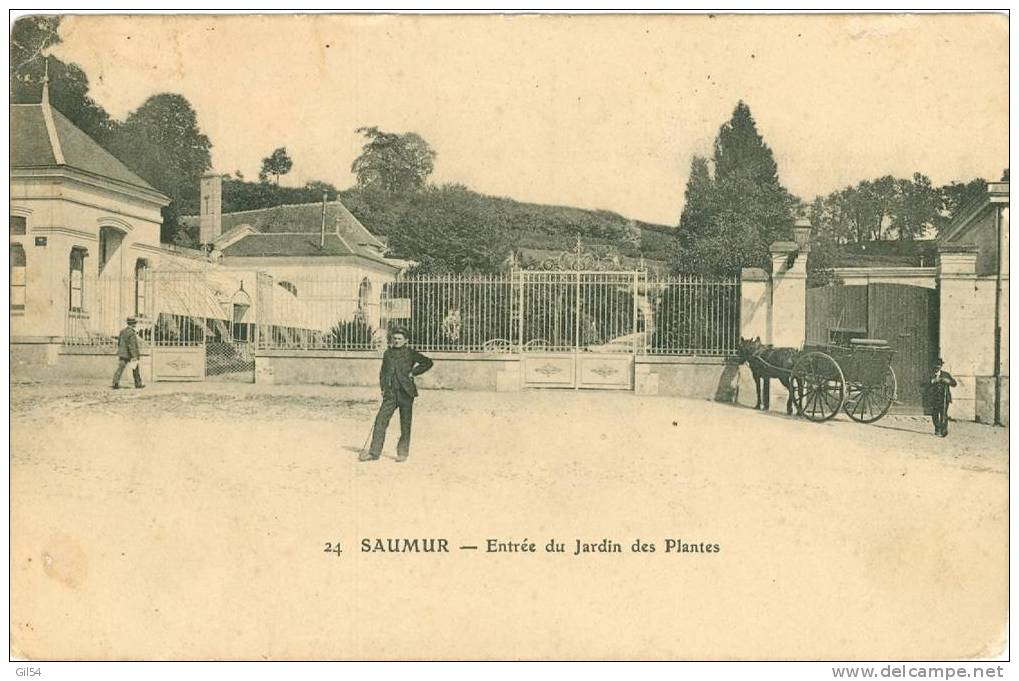 Saumur - Entrée Du Jardin Des Plantes - Jr103 - Saumur