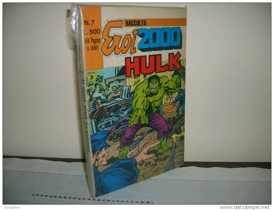 Eroi 2000 Raccolta (Corno) N. 7 "Hulk" - Super Heroes