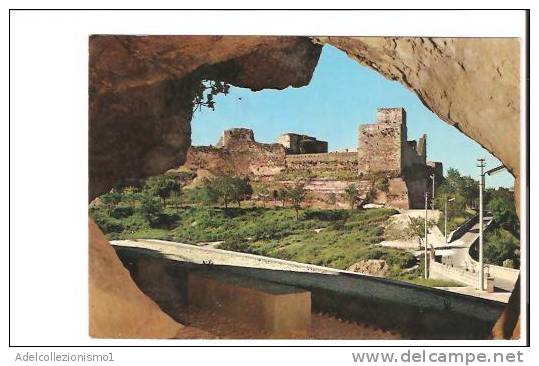 18377)cartolina Illustratoria  Enna - Castello Di Lombardia - Enna