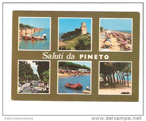 18378)cartolina Illustratoria  Località Di Pineto - Teramo