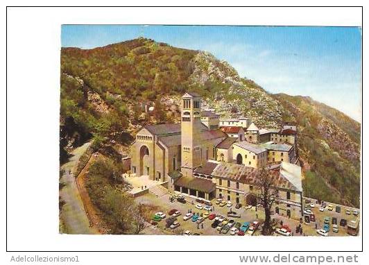 18386)cartolina Illustratoria Santuario Di Monte Vergine - Avellino