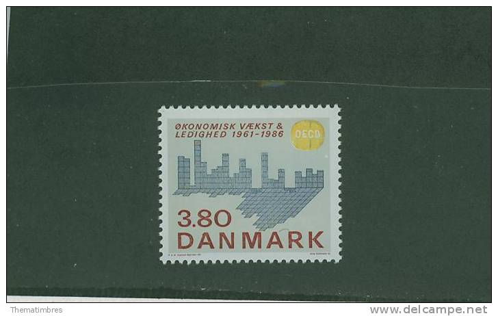 3S0110 OCDE Usines Developpement Economique 890  Danemark 1986 Neuf ** - Neufs