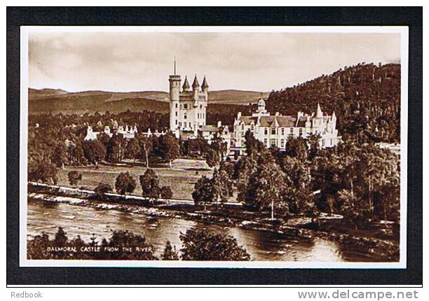 4 Real Photo Postcards Balmoral Castle Aberdeenshire Scotland - Ref 300 - Aberdeenshire