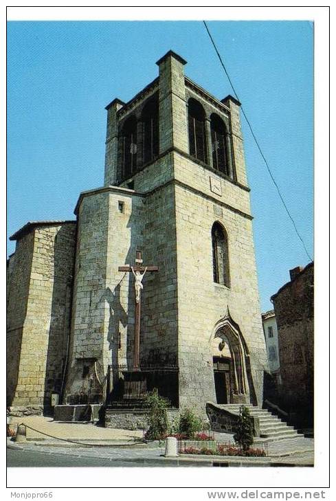 CPM De Cunlhat   Eglise Du XII ème - Cunlhat