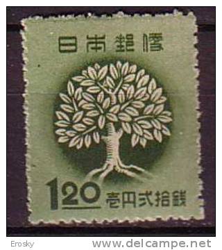 J2492 - JAPON JAPAN Yv N°382 * REBOISEMENT - Nuevos