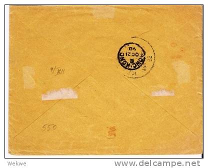 USG043a/ PHIPIPPINEN -  Grant 5 C. 18.10.98 Ex Manila Nach  Kempten, Bayern (Brief, Cover, Letter, Lettre) - Filippine