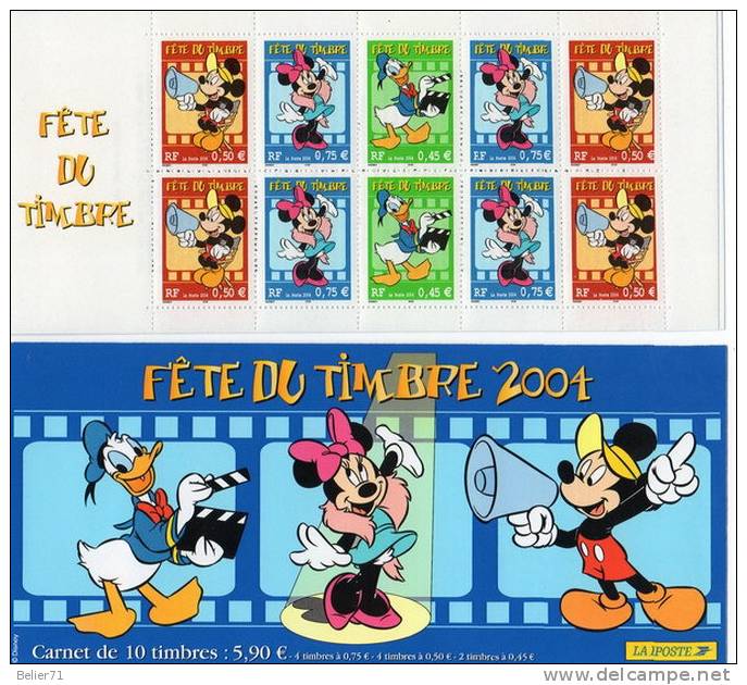 France : Carnet Journée Du Timbre De 2004, N° BC3641a ** - Tag Der Briefmarke