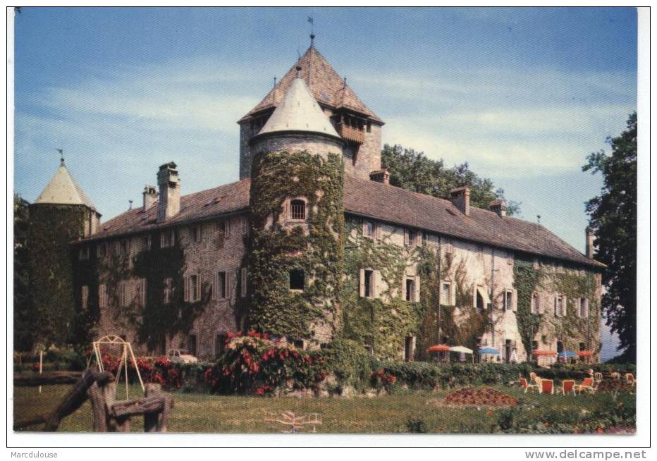 Sciez. Hostellerie Du Château De Coudrée. Château Hôtel De France. Par Thonon Les Bains, Genève 20 Kms, Evian 15 Kms. - Sciez