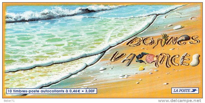 France : Carnet N° BC3400A Xx Année 2001 - Commemorrativi