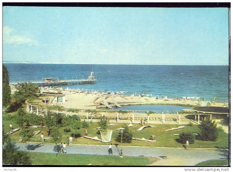 Bulgarie--VARNA--Sables D´Or--La Piscine Des Enfants (mini-golf) ,cpm N° 2344 - Bulgarie