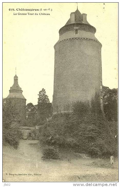 633 - Chateaugiron (I-V) - La Grosse Tour Du Chateau - Châteaugiron