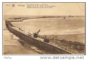 ZEEBRUGGE - Vue Générale De Môle Et De La Rade - Zeebrugge