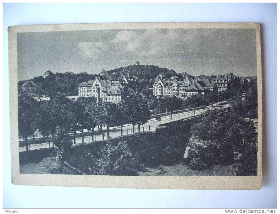 Plauen - Friedrich August Brücke Mit Blick Zum  Bärenstein - Plauen