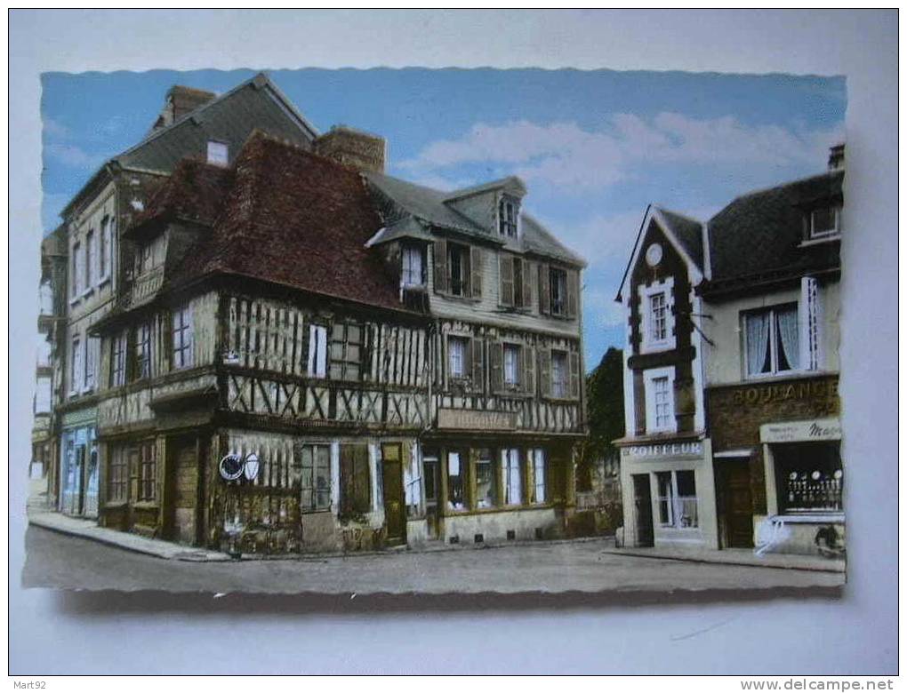 14 ORBEC VIEILLE MAISON COIFFEUR BOULANGERIE - Orbec