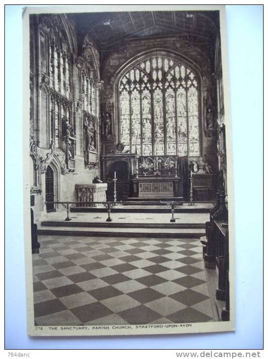 The Sanctuary Parish Church STRATFORD UPON AVON - Stratford Upon Avon