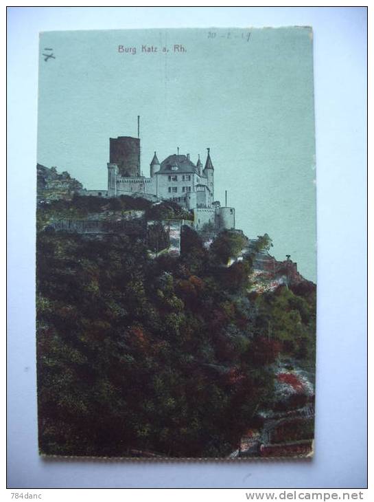 Burg Katz A Rh. - St. Goar