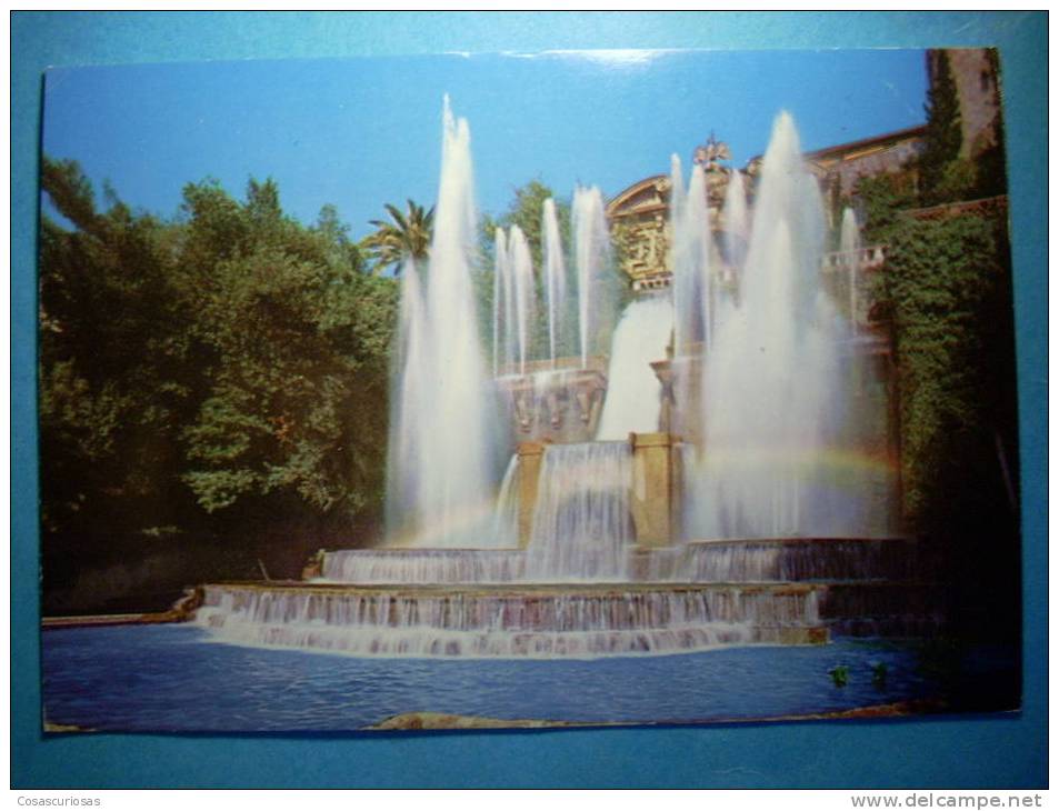 R.1144 ITALIA ITALY LAZIO TIVOLI VILLA D´ESTE FONTANA DELL ´ORGANO AÑOS 70/80 MAS EN MI TIENDA - Tivoli