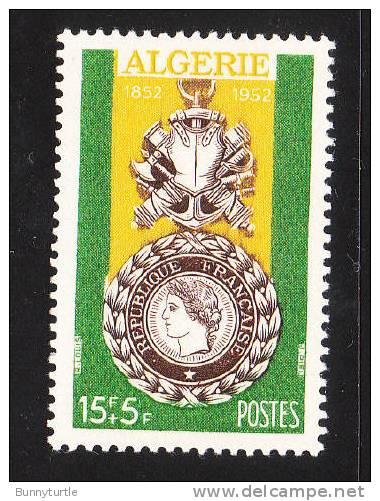 Algeria 1952 Centenary Of Creation Of French Military Medal MNH - Unused Stamps