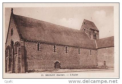 BRULON : L'Eglise - Brulon