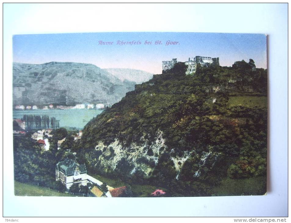 RUINE RHEINFELS - St GOAR - St. Goar