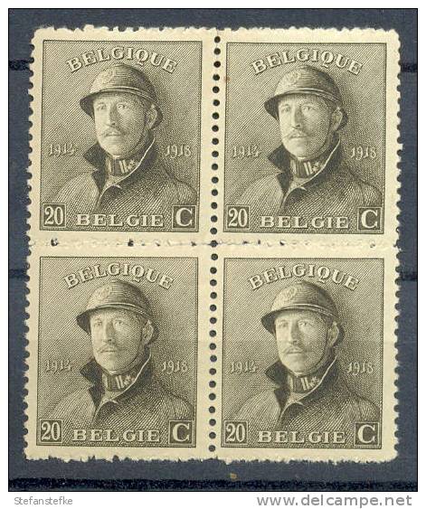 Belgie Belgique Ocb Nr :  170 **  MNH   (zie Scan)  Enkele Losse Tanden - 1919-1920 Behelmter König