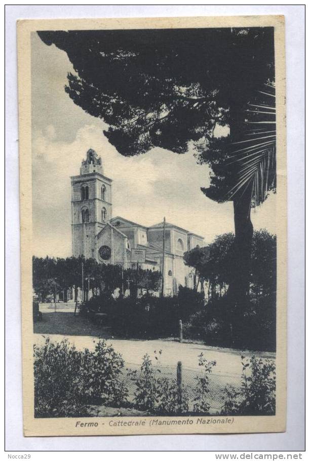 FERMO 1930 CATTEDRALE - Fermo