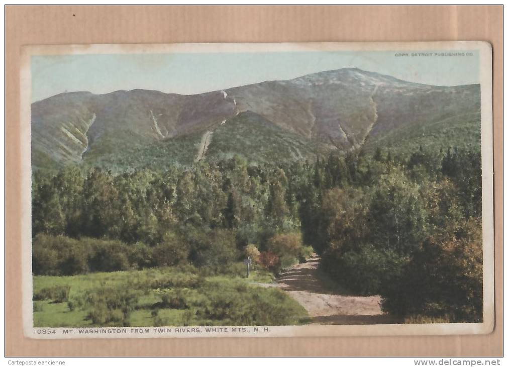 NH MT WASHINGTON FROM TWIN RIVERS WHITE MTS  ¤ PHOSTINT 10854 ¤ USA ¤7906A - White Mountains