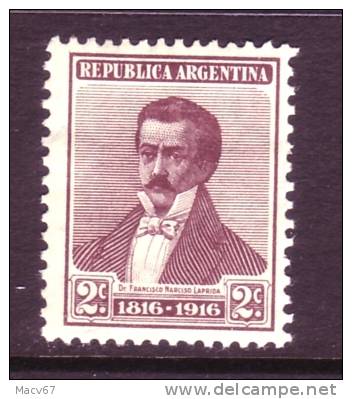 Argentina 217   *  1916  Issue - Unused Stamps