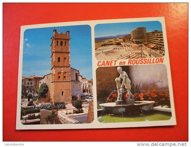 CPM - (66-PYRENEES ORIANTALES) CANET EN ROUSSILLON-CARTE EN BON ETAT. - Canet En Roussillon