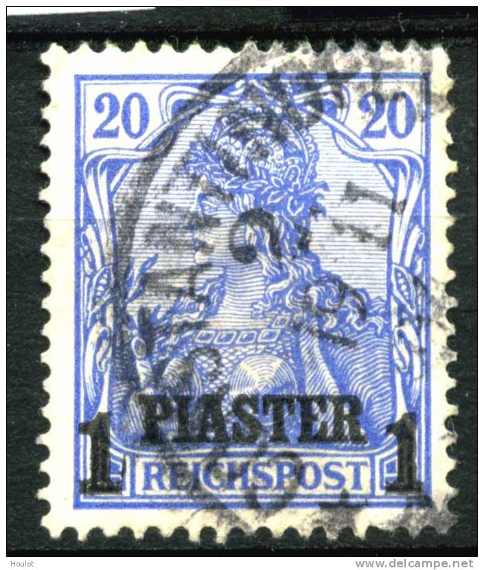 Deutsche Auslandspostämter Post Türkey 1900, Mi.N° 14 II Gestempelt Constantinopel - Deutsche Post In Der Türkei