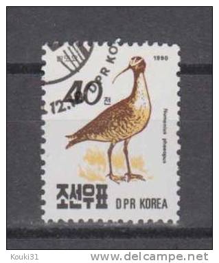 Corée Du Nord YT 2172 Obl : Courlis Corlieu - Cigognes & échassiers