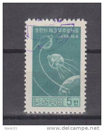 Corée Du Nord YT 221 Obl : Sonde Lunik III - Asie