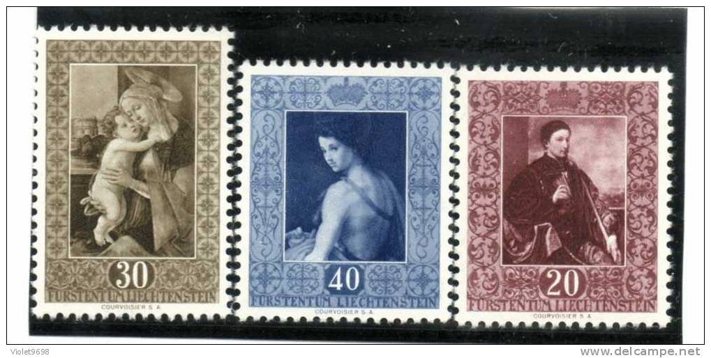 LIECHTENSTEIN : TP N° 268/270 ** - Unused Stamps