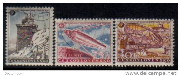 CZECHOSLOVAKIA   Scott #  836-8  VF USED - Oblitérés