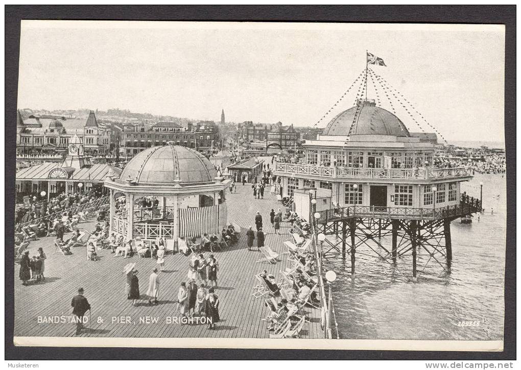 United Kingdom Sussex New Brighton Bandstand & Pier Amusement Park - Brighton