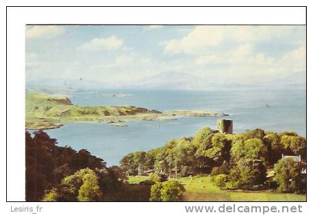 CPA - SHEPHERD'S HAT AND MOUNTAINS OF MULL FROM ABOVE DUNOLLIE CASTLE - OBAN - PT35057 - Argyllshire