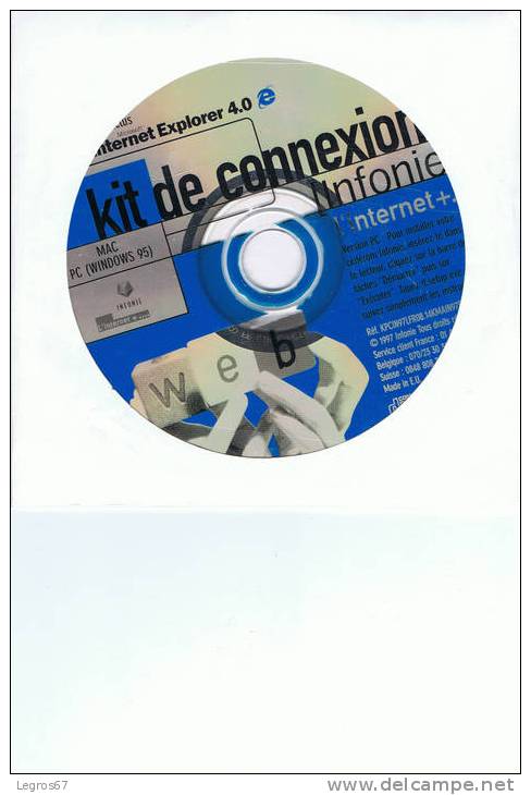 KIT DE CONNEXION INTERNET EXPLORER - CD