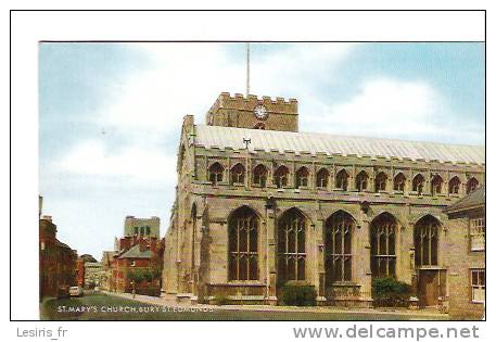 CPA - ST MARY'S CHURCH - BURY ST EDMUNDS - 1 - 31 - 08 - 01 - 4103 - Andere & Zonder Classificatie