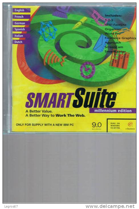 CD ROM SMART SUITE - CD