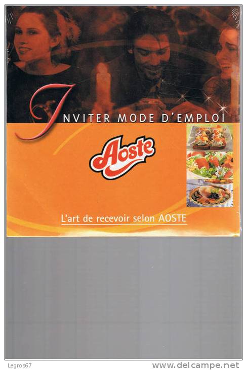 CD ROM INVITER MODE D'EMPLOI - AOSTE - CD