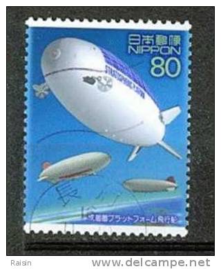 2004 Science Et Technologie Science And Technology II Yvert N° 3467 Ballons Stratosferic Balloons  Image Conforme - Used Stamps