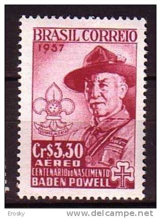 F0093 - BRAZIL AERIENNE Yv N°75 * SCOUTISME - Aéreo