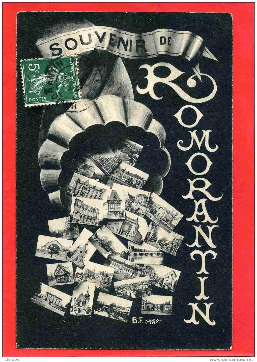 ROMORANTIN SOUVENIR CARTE MULTI VUES CARTE EN BON ETAT - Romorantin