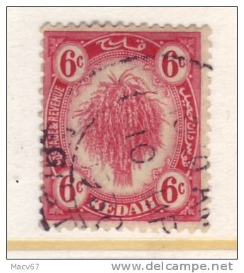 Kedah 31   (o)   Wmk 4  Script CA  1921-36  Issue - Kedah