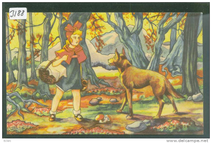 PETIT CHAPERON ROUGE  - TB - Contes, Fables & Légendes