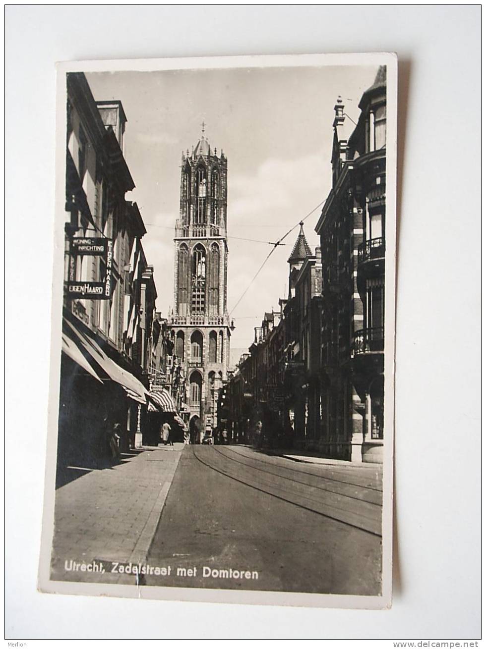 UTRECHT - Zadelstraat Met Domtoren   PU 1938     VF    D45006 - Utrecht