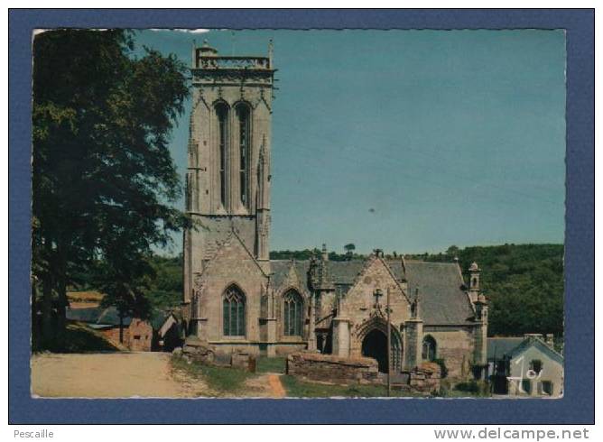 29 - CP SAINT HERBOT - EN PLONEVEZ DU FAOU - PRES DE HUELGOAT - FINISTERE - EGLISE GOTHIQUE FLAMBOYANT - EDITIONS YVON - Huelgoat