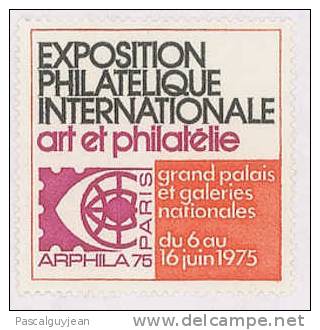 VIGNETTE ARPHILA 75 - PARIS - Philatelic Fairs