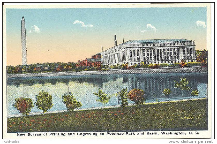 New Bureau Of Printing And Engraving On Potomac Park And Basin, Washington DC MINT - Washington DC