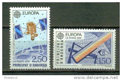 EUROPA ANDORRE N° 402 & 403 ** - 1991